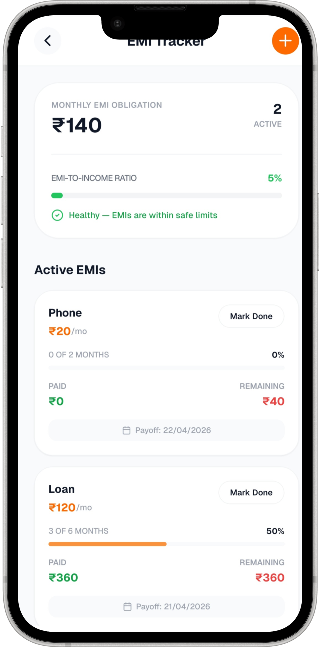 EMI Tracker